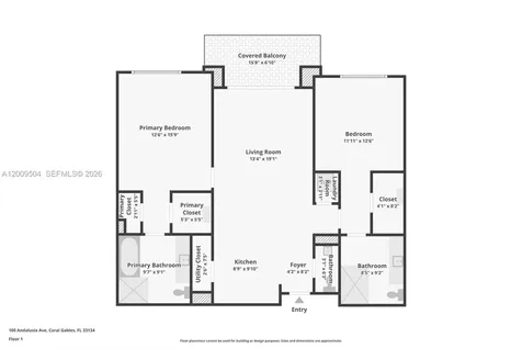 100 Andalusia Coral Gables FL 33134