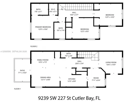 9239 SW 227th Street Cutler Bay FL 33190