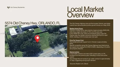 5574 Old Cheney Highway Orlando FL 32807