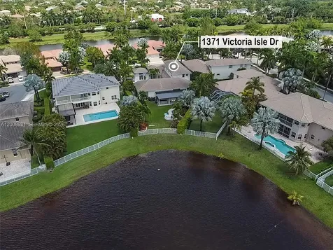 1371 Victoria Isle Drive Weston FL 33327