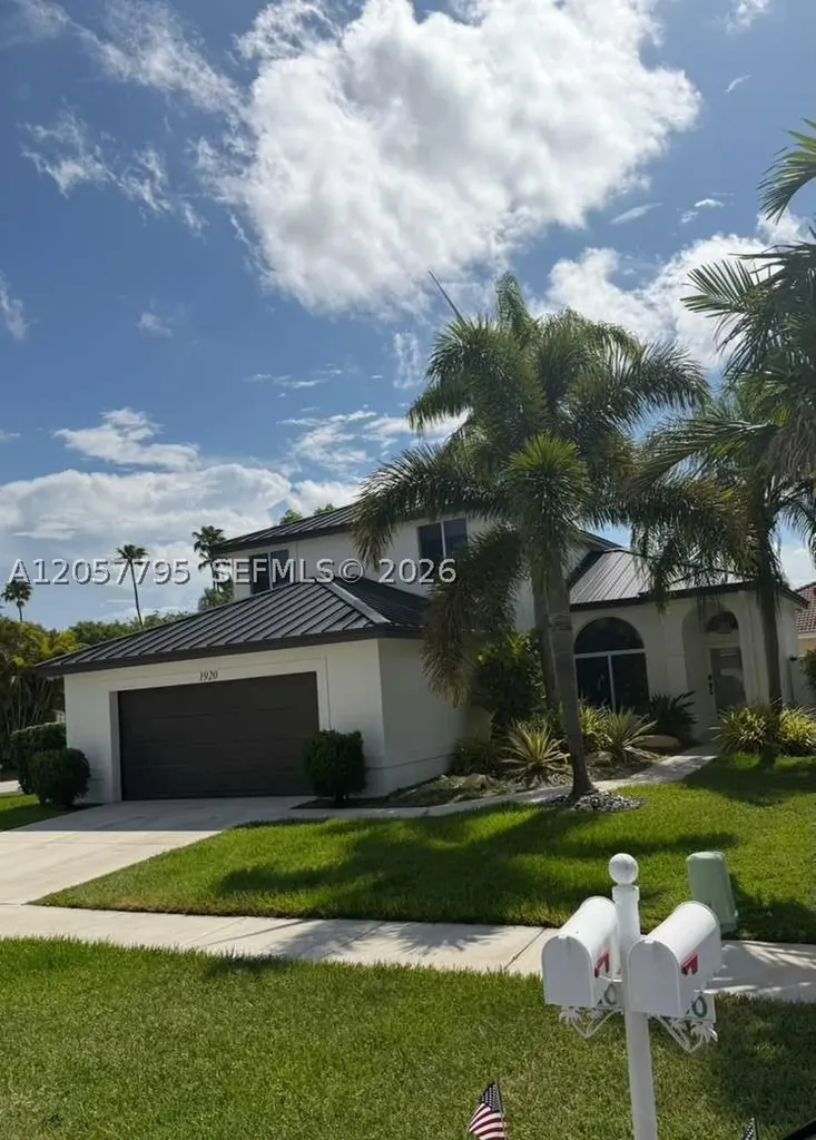 1920 NW 182nd Terrace Pembroke Pines FL 33029