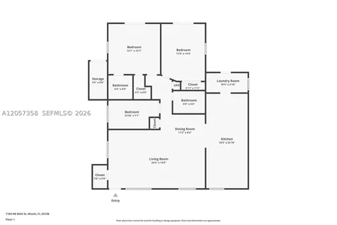 1104 NE 85th Street Miami FL 33138