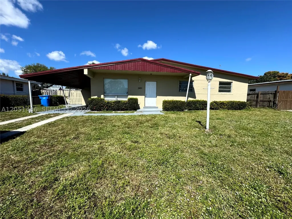 3421 SW 32nd Court West Park FL 33023