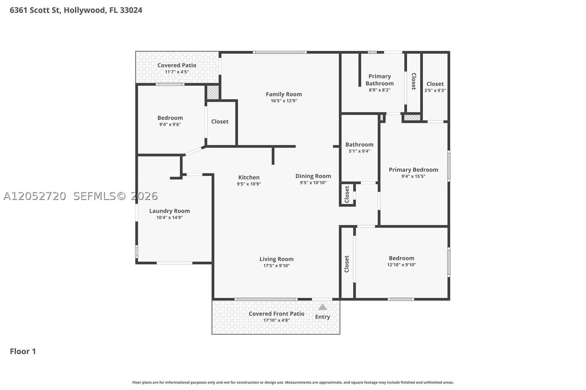 6361 Scott Street Hollywood FL 33024