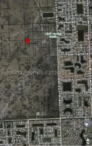 SW 163rd St SW 24th Terrace Miami FL 33185