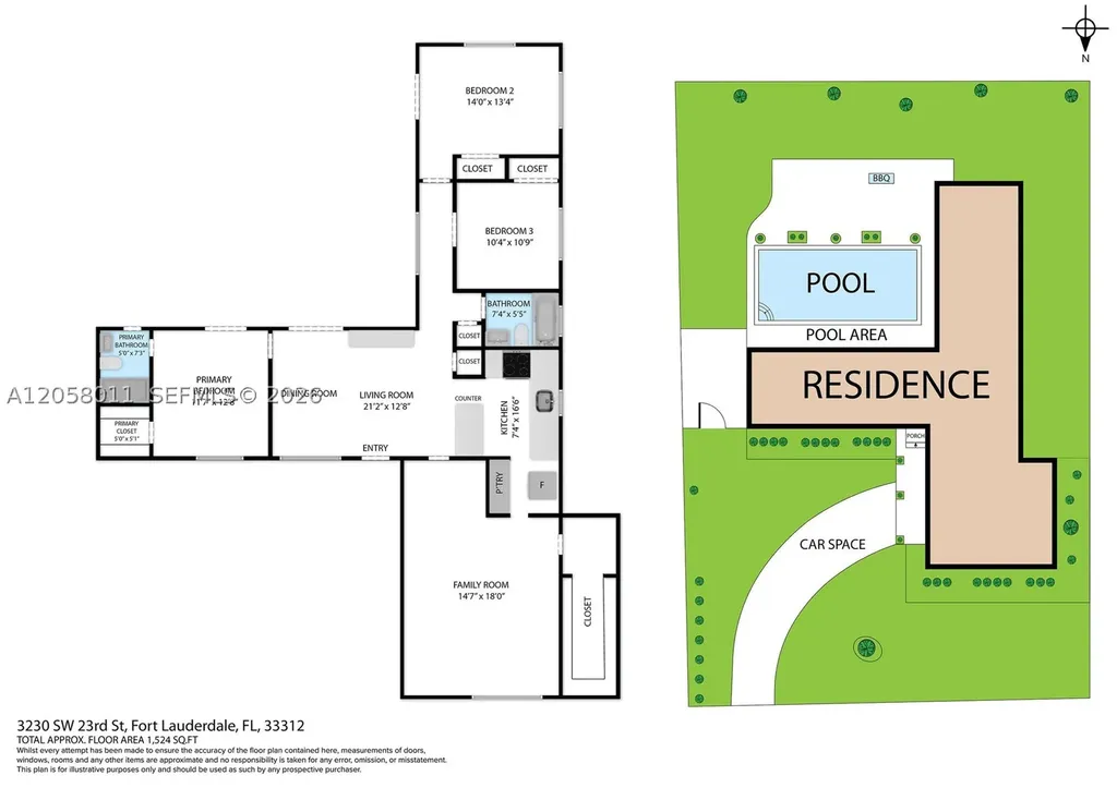 3230 SW 23rd Street Fort Lauderdale FL 33312