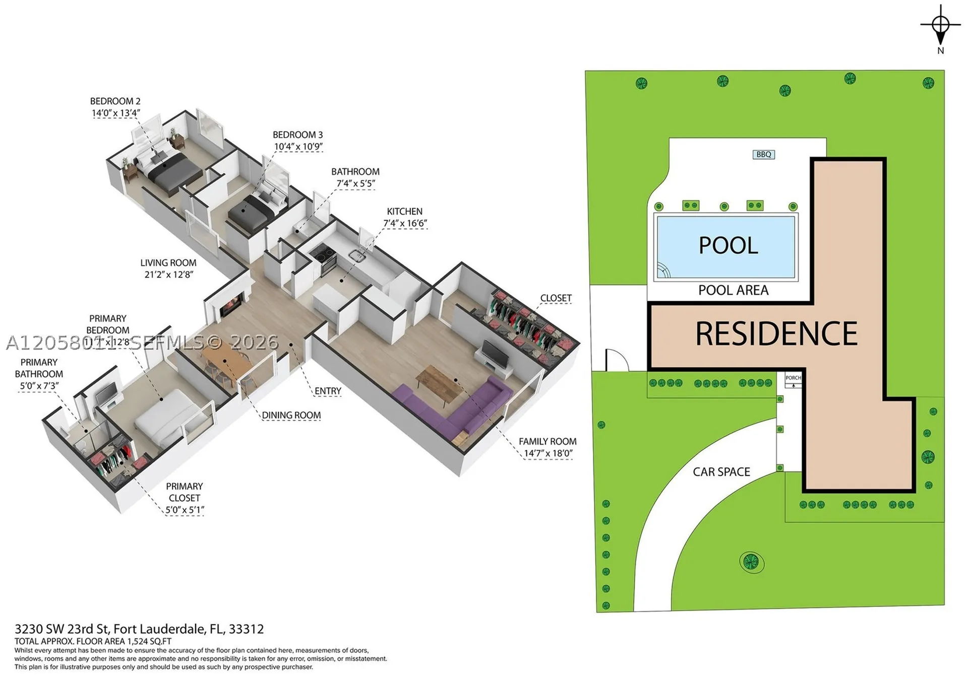 3230 SW 23rd Street Fort Lauderdale FL 33312