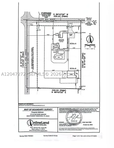 17710 SW 63rd Manor Southwest Ranches FL 33331