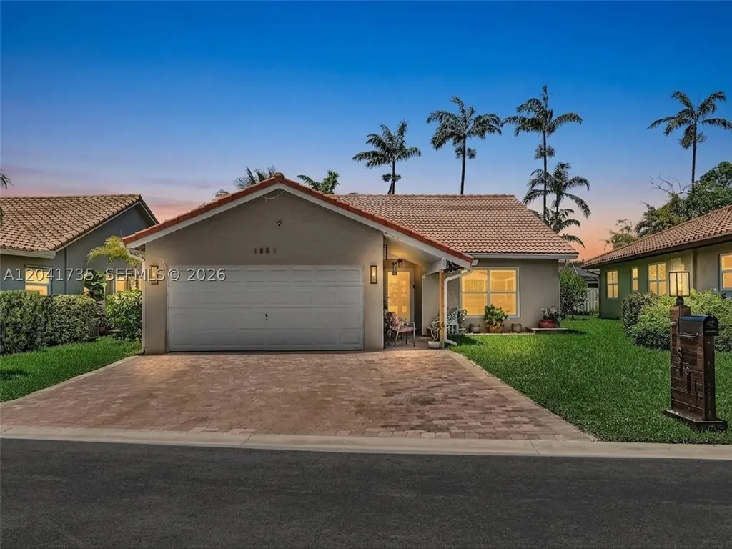 1851 Riverwood Lane Coral Springs FL 33071