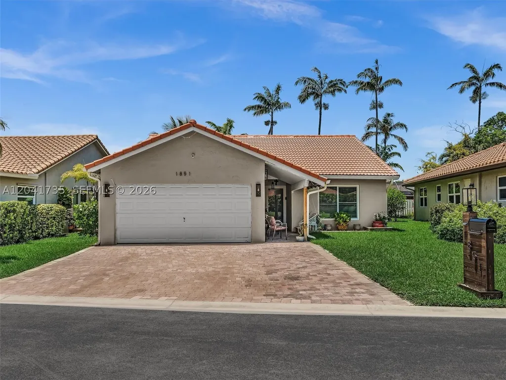 1851 Riverwood Lane Coral Springs FL 33071