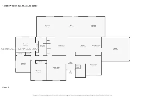 14941 SW 164th Terrace Miami FL 33187