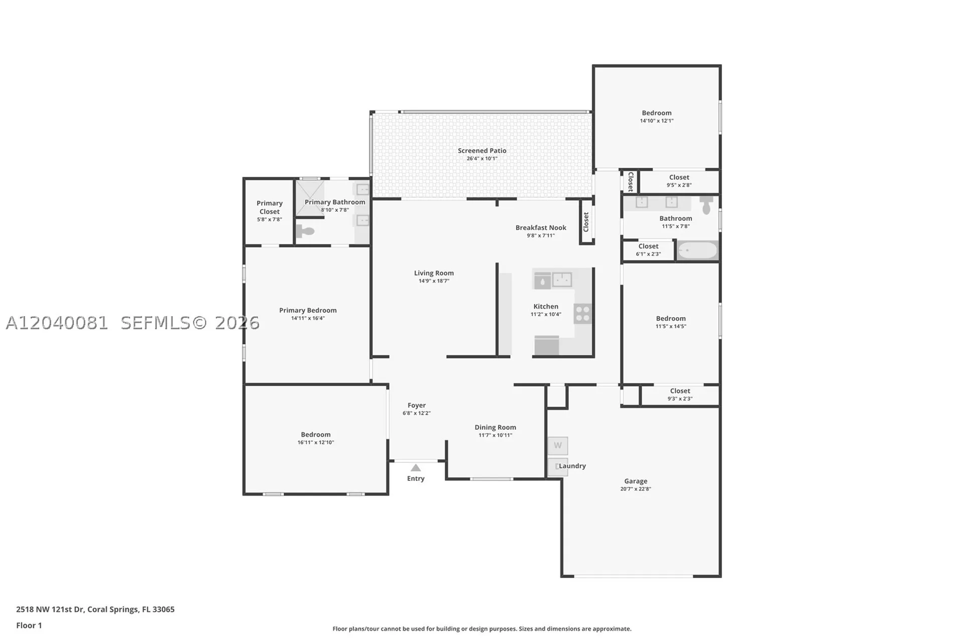 2518 NW 121st Drive Coral Springs FL 33065