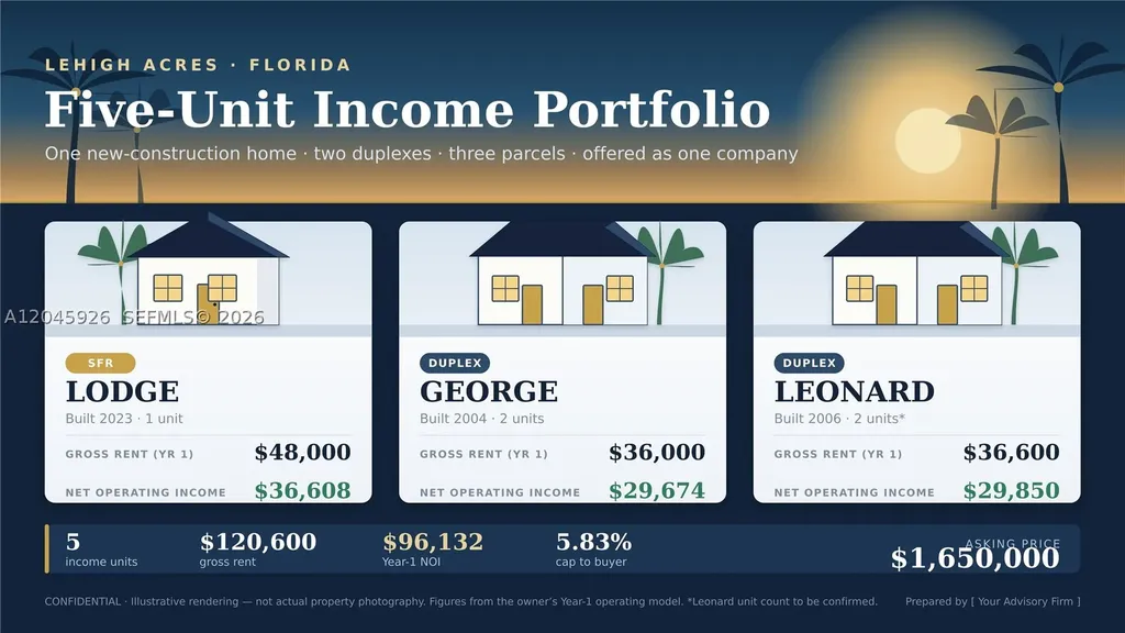 Residential Portfolio Lehigh Acres FL 33973