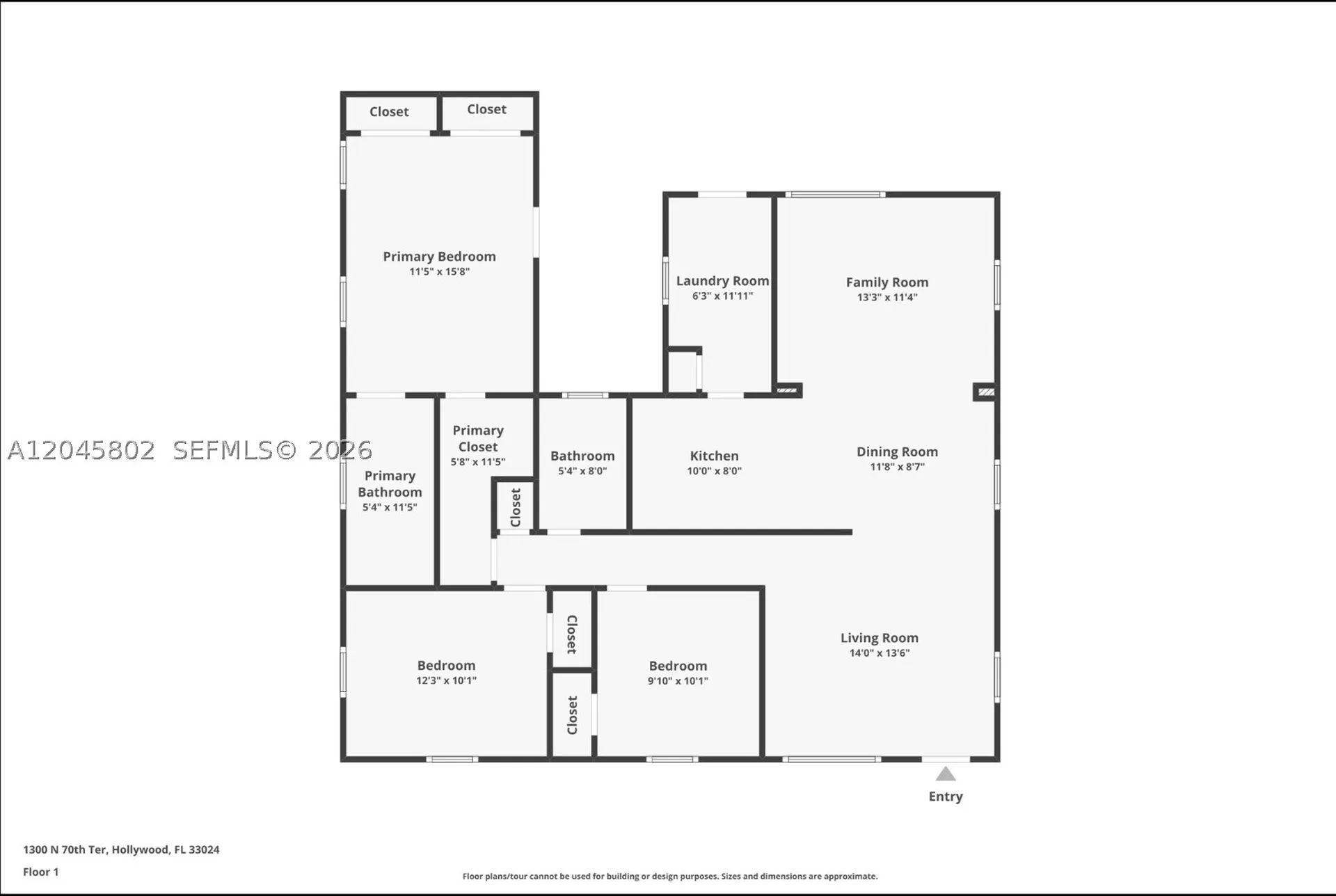 1300 N 70th Terrace Hollywood FL 33024