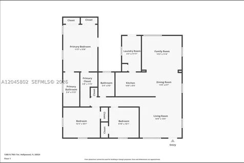 1300 N 70th Terrace Hollywood FL 33024