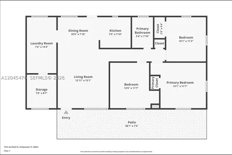 7331 Garfield Street Hollywood FL 33024