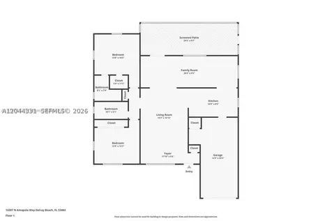 14307 Amapola Drive Delray Beach FL 33484