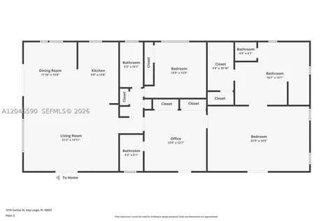 1210 Cactus Street Key Largo FL 33037
