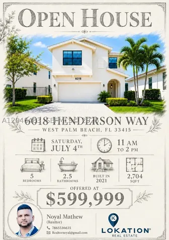 6018 Henderson Way West Palm Beach FL 33415