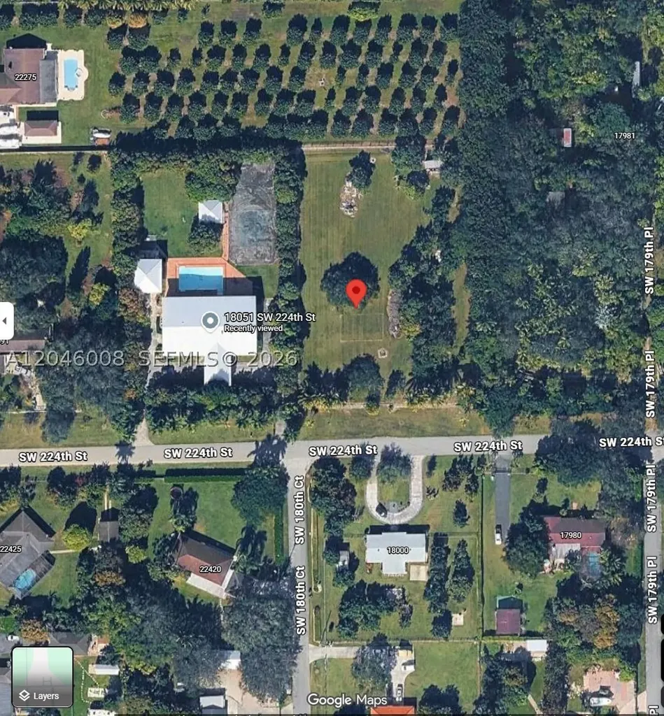 Unincorporated SW 224 Street Miami FL 33170