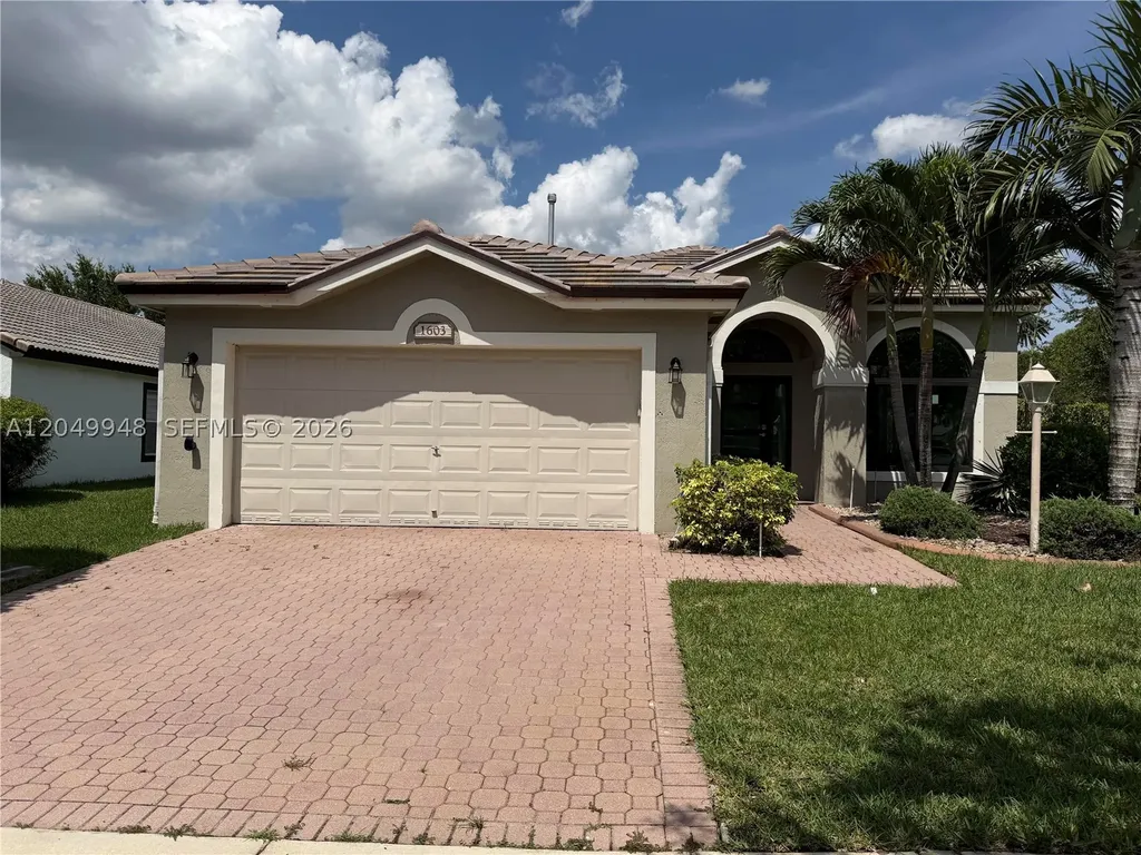 1603 NW 143rd Way Pembroke Pines FL 33028
