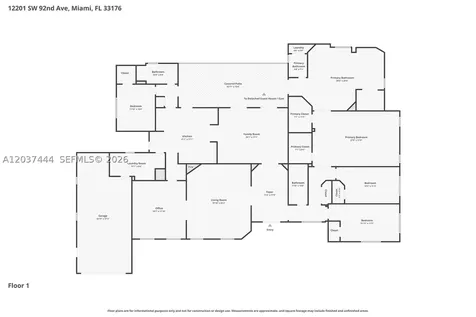 12201 SW 92nd Avenue Miami FL 33176