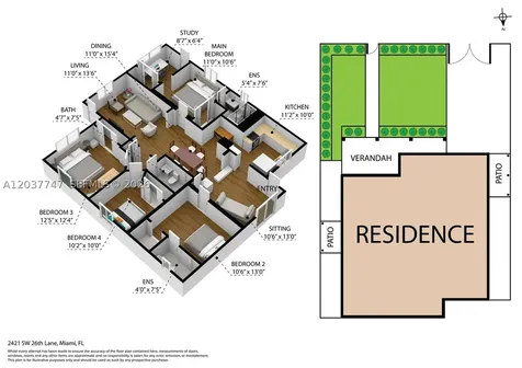 2421 SW 26th Lane Miami FL 33133