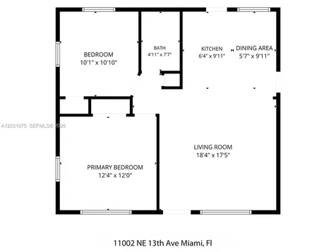 11002 NE 13th Avenue Miami FL 33161