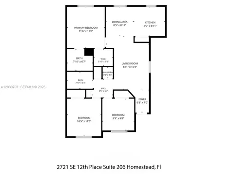 2721 SE 12th Place Homestead FL 33035