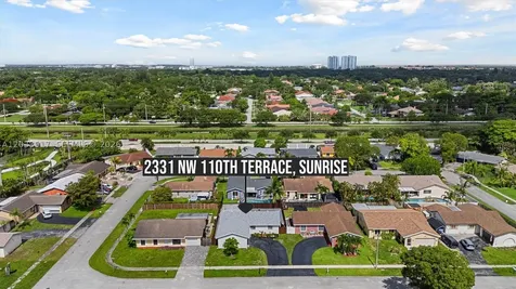 2331 NW 110th Terrace Sunrise FL 33322