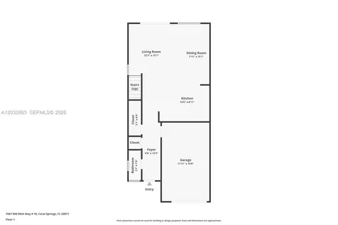 1537 NW 94th Way Coral Springs FL 33071