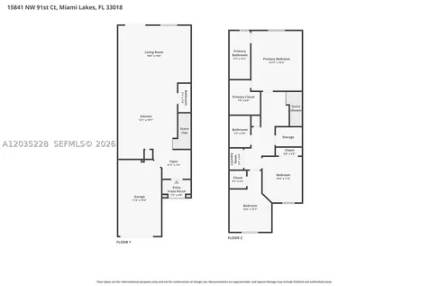 15841 NW 91st Court Miami Lakes FL 33018