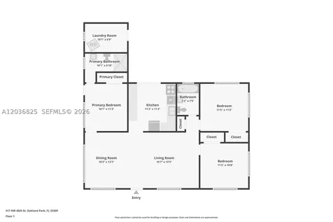 417 NW 46th Street Oakland Park FL 33309