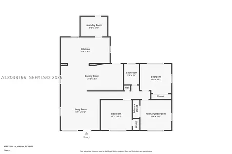 4585 E 9th Lane Hialeah FL 33013