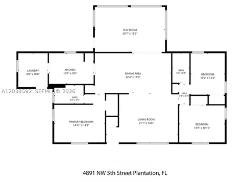 4891 NW 5th Street Plantation FL 33317