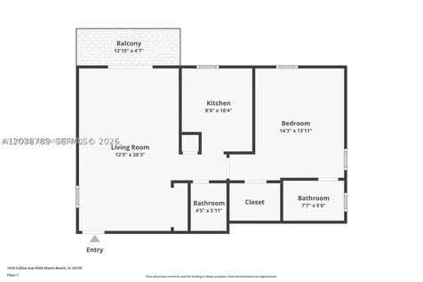 1418 Collins Avenue Miami Beach FL 33139