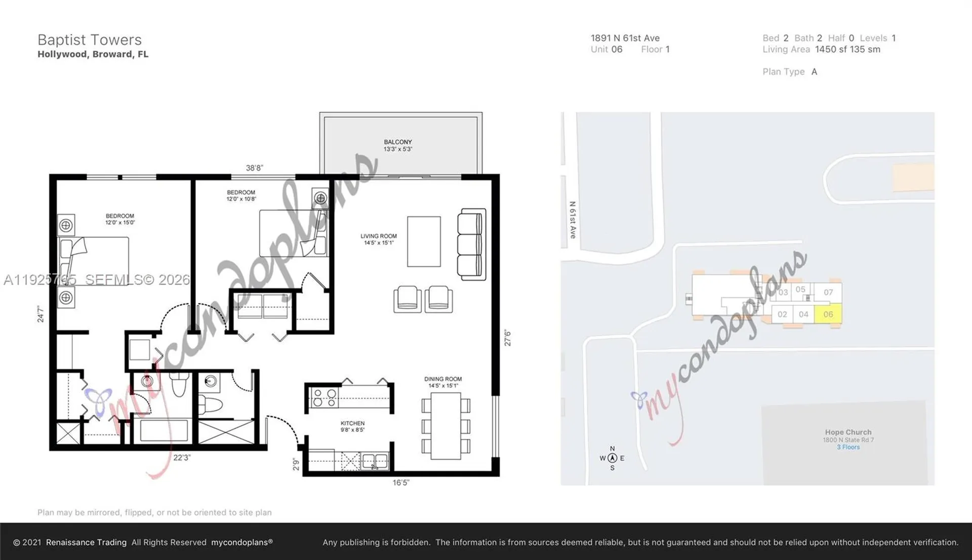 1891 N 61st Avenue Hollywood FL 33024