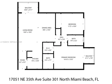 17051 NE 35th Avenue North Miami Beach FL 33160