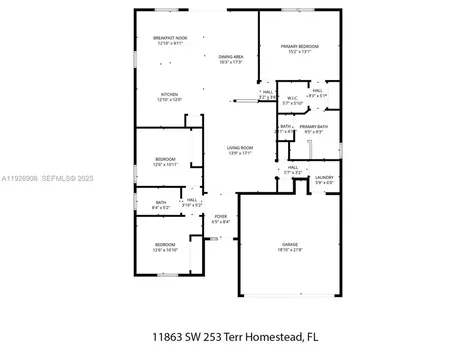 11863 SW 253rd Terrace Homestead FL 33032