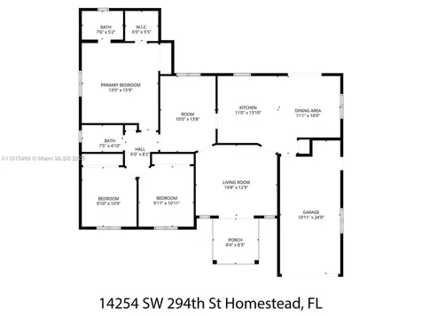 14254 SW 294th Street Homestead FL 33033