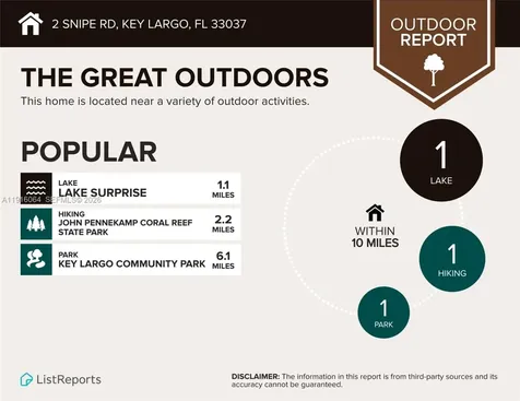 2 Snipe Road Key Largo FL 33037