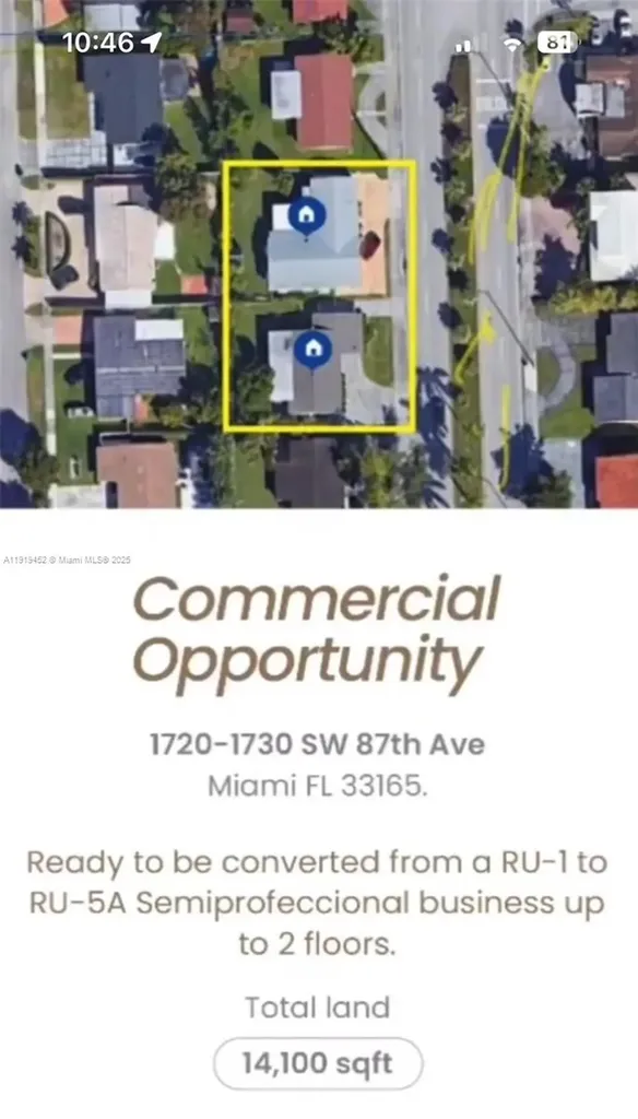 1720 SW 87th Avenue Miami FL 33165