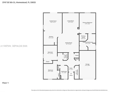 3747 SE 5th Court Homestead FL 33033