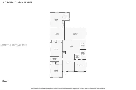 3827 SW 88th Court Miami FL 33165