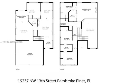19237 NW 13th Street Pembroke Pines FL 33029
