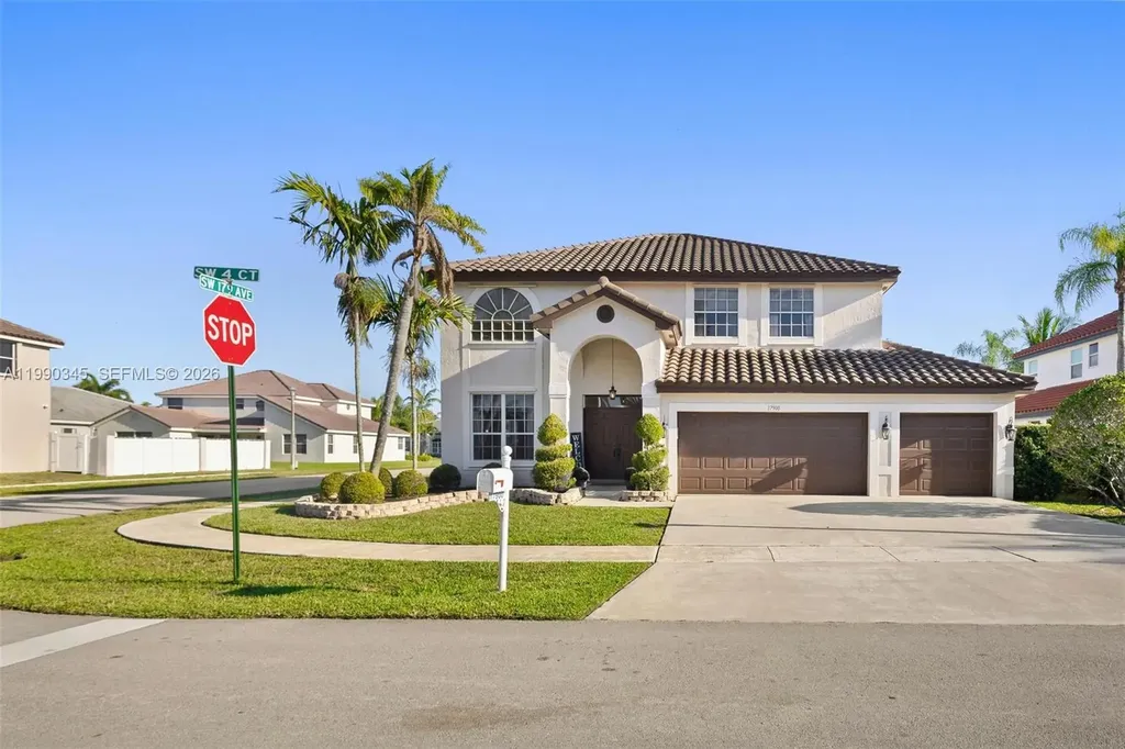 17900 SW 4th Court Pembroke Pines FL 33029