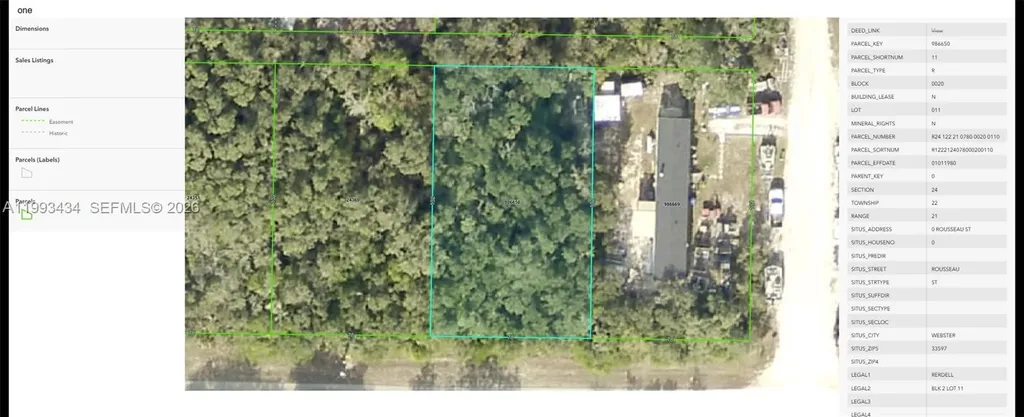 0 Rousseau Street Other City - In The State Of Florida FL 33597