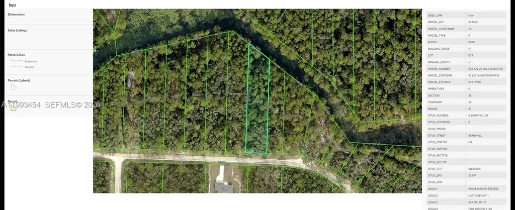 0 Berryhill Drive Other City - In The State Of Florida FL 33597