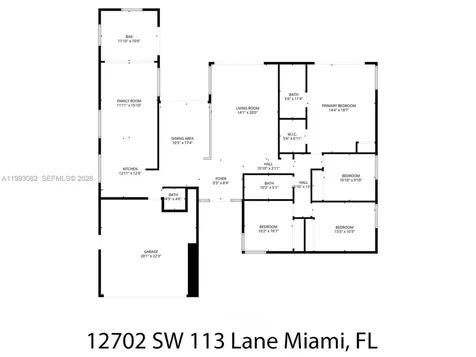 12702 SW 113th Lane Miami FL 33186