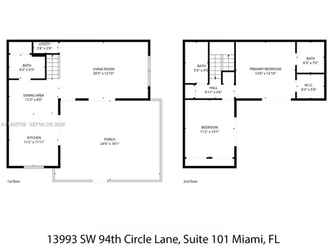 13993 SW 94th Circle Lane Miami FL 33186